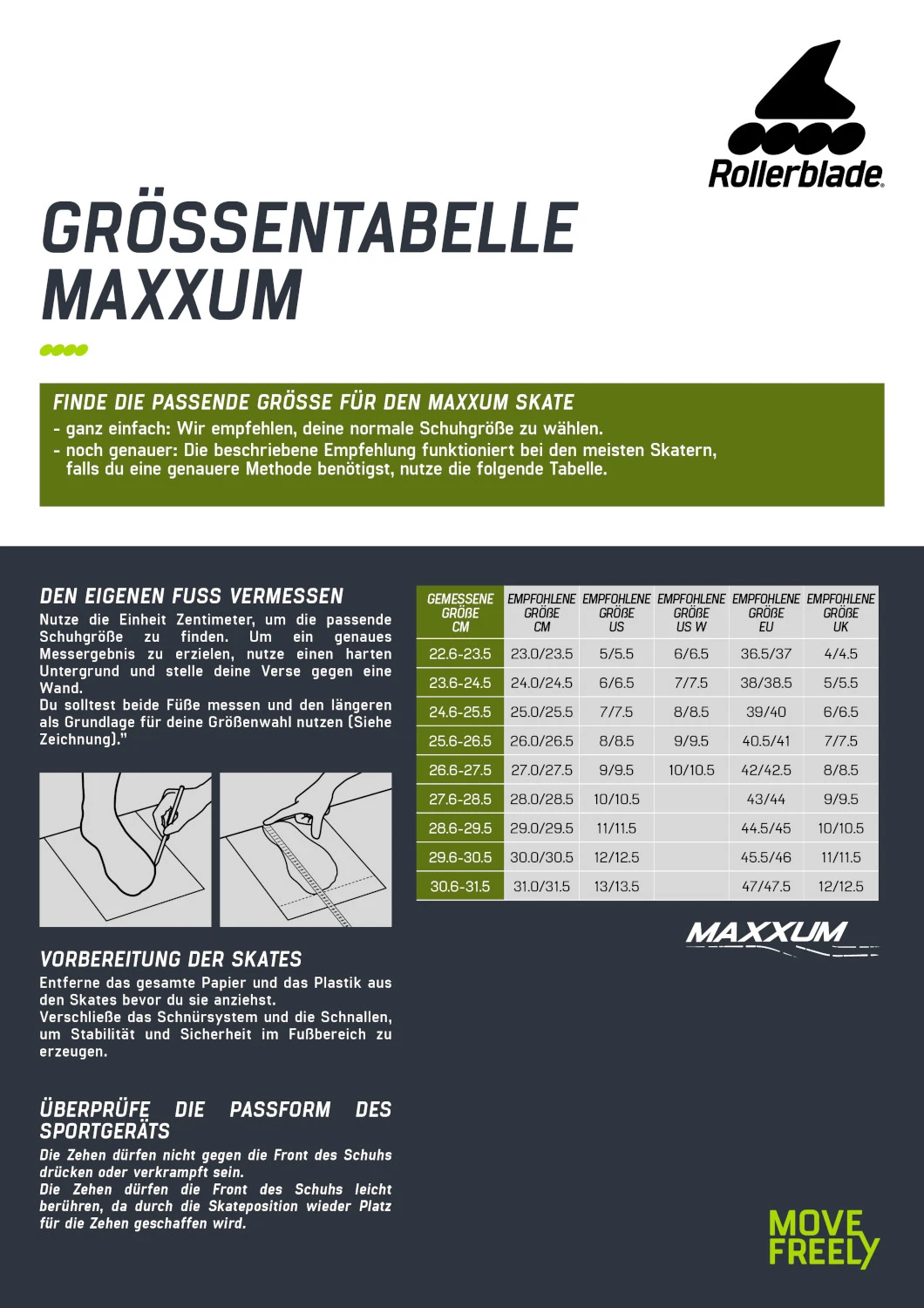 Rollerblade Maxxum 125 - Fitness Inline Skates - Black/lime 4 Rollerblade Maxxum 125 - Fitness Inline Skates - Black/lime - Afbeelding 2