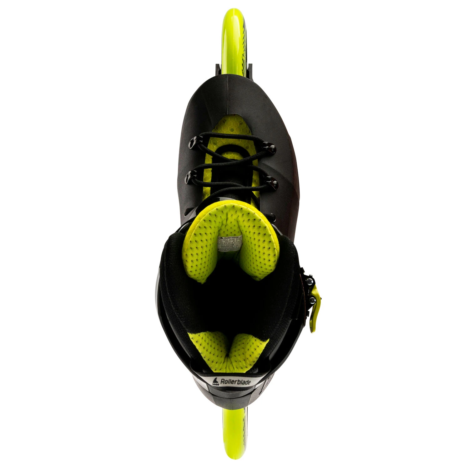 Rollerblade Maxxum 125 - Fitness Inline Skates - Black/lime 6 Rollerblade Maxxum 125 - Fitness Inline Skates - Black/lime - Afbeelding 4