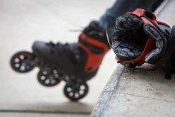 Rollerblade Twister 110 - Urban Inline Skates - Zwart/rood -Fitness-Mode Winkel 07220900741 twister 110 8 1468048