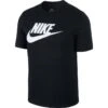 Nike Sportswear Icon Futura T-Shirt Heren - Black/white AR5004-010 -Fitness-Mode Winkel 304391 00 d 624009