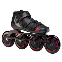 K2 MOD 110 - Speed / Marathon Inline Skates - Black - Red -Fitness-Mode Winkel 30f0195 redline 110 01 1467029
