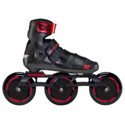 K2 MOD 125 - Speed / Marathon Inline Skates - Black - Red