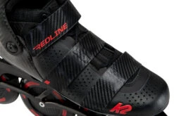 K2 MOD 125 - Speed / Marathon Inline Skates - Black - Red -Fitness-Mode Winkel 30f0199 redline 125 10 1467079