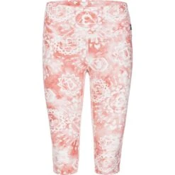 SUPER.NATURAL Super Printed 3/4 Dames Tights - Fresh White/Georgia Chakra Print