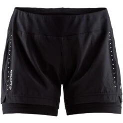 CRAFT Essential 2-in-1 Dames Shorts 1906029 - 9999000 Black