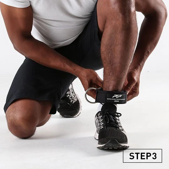 PTP Elite Ankle Straps - Black 7 PTP Elite Ankle Straps - Black - Afbeelding 5