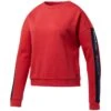 Reebok Women's Training Essentials Logo Crew Sweatshirt - Rebel Red EK1357 -Fitness-Mode Winkel 340575 00 d 721397