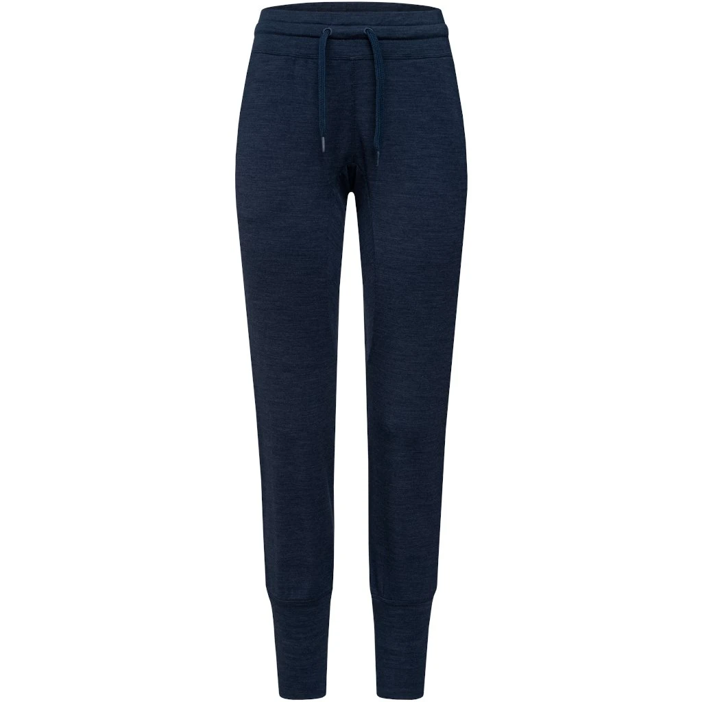SUPER.NATURAL Essential Cuffed Dames Broek - Blue Iris Melange 3 SUPER.NATURAL Essential Cuffed Dames Broek - Blue Iris Melange