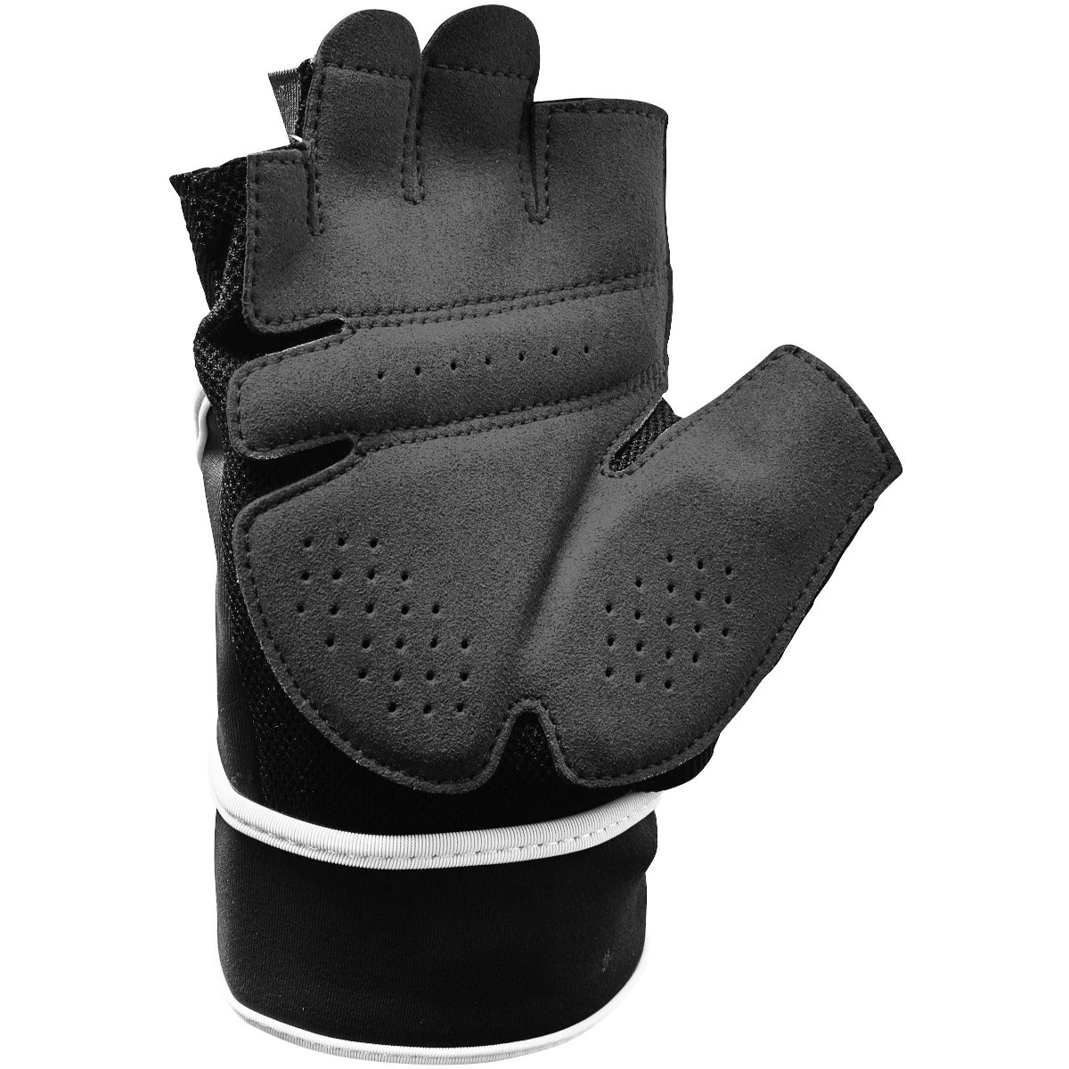Nike Dames Gym Premium Fitness-Handschoenen - Zwart/wit 010 4 Nike Dames Gym Premium Fitness-Handschoenen - Zwart/wit 010 - Afbeelding 2
