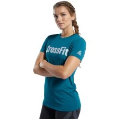 Reebok Women CrossFit® Read Tee - Heritage Teal FJ5309 -Fitness-Mode Winkel 351578 03 d 752599