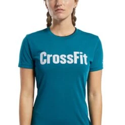 Reebok Women CrossFit® Read Tee - Heritage Teal FJ5309 -Fitness-Mode Winkel 351578 05 d 752601