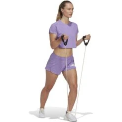 Adidas AEROREADY Train Essentials Crop T-Shirt Dames - Violet Fuse HR7790 10 Adidas AEROREADY Train Essentials Crop T-Shirt Dames - Violet Fuse HR7790 -Fitness-Mode Winkel adidas aeroready train essentials crop t shirt violet fuse hr7790 4 1368315