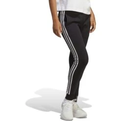 Adidas Essentials 3-Stripes Cuffed Joggingbroek Dames - Zwart/wit IC8770 17 Adidas Essentials 3-Stripes Cuffed Joggingbroek Dames - Zwart/wit IC8770 -Fitness-Mode Winkel adidas essentials 3 stripes cuffed joggers black white ic8770 4 1370510
