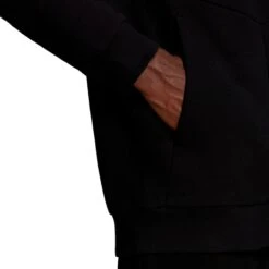 Adidas Essentials 4 Game Day Jas Met Capuchon Heren - Black HE1811 -Fitness-Mode Winkel adidas men essentials 4 game day full zip hoodie black 5 1352905