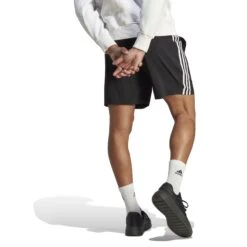 Adidas AEROREADY Essentials Chelsea 3-Stripes Korte Broek Heren - Zwart/wit IC1484 -Fitness-Mode Winkel adidas mens aeroready essentials chelsea 3 stripes shorts black white ic1484 8 1424546