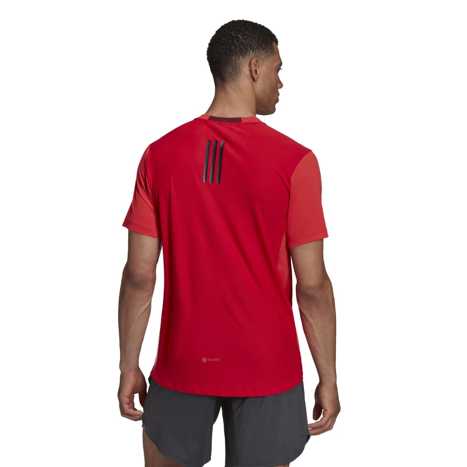 Adidas Designed 4 Training HEAT.RDY HIIT T-Shirt Heren - Team Royal Blue HJ9774 7 Adidas Designed 4 Training HEAT.RDY HIIT T-Shirt Heren - Team Royal Blue HJ9774 - Afbeelding 5
