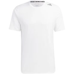 Adidas Designed 4 Training HEAT.RDY HIIT T-Shirt Heren - Wit IB9096 -Fitness-Mode Winkel adidas mens designed 4 training heat rdy hiit t shirt white ib9096 5 1467267