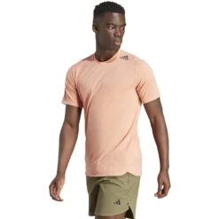 Adidas Designed 4 Training Shirt Heren - Wonder Clay IL1443