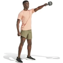 Adidas Designed 4 Training Shirt Heren - Wonder Clay IL1443 -Fitness-Mode Winkel adidas mens designed 4 training tee wonder clay il1443 3 1492245