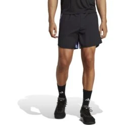 Adidas Designed For Movement HIIT Shorts Heren - Black/silver Metal IB7912 -Fitness-Mode Winkel adidas mens designed for movement hiit training shorts black silver metal ib7912 4 1360437