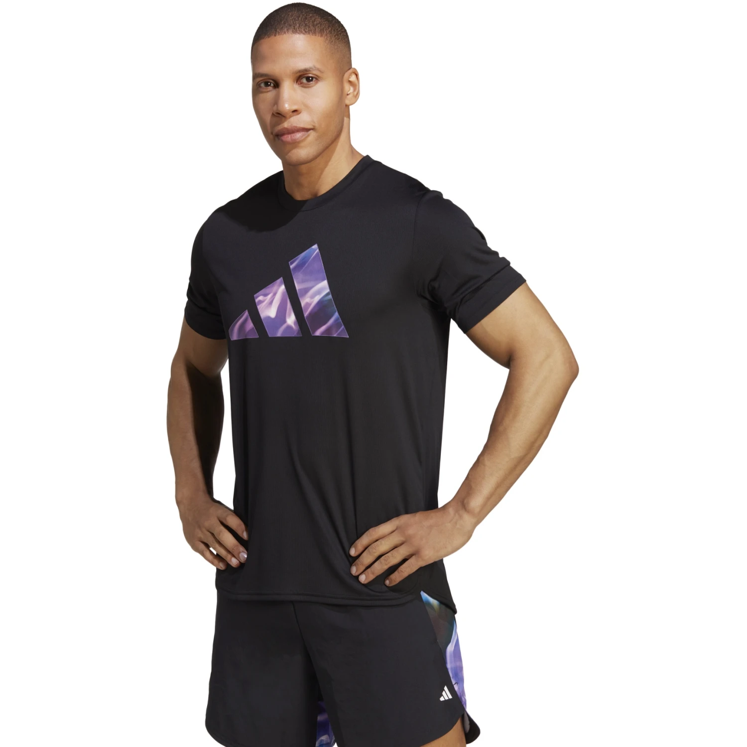 Adidas Designed For Movement HIIT Training T-Shirt Heren - Black/pre Fuchsia IB7919 3 Adidas Designed For Movement HIIT Training T-Shirt Heren - Black/pre Fuchsia IB7919