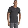 Adidas HEAT.RDY HIIT Elevated Training Shirt Heren - Zwart IM1099 1 Adidas HEAT.RDY HIIT Elevated Training Shirt Heren - Zwart IM1099 -Fitness-Mode Winkel adidas mens hiit elevate tee black im1099 1 1496182