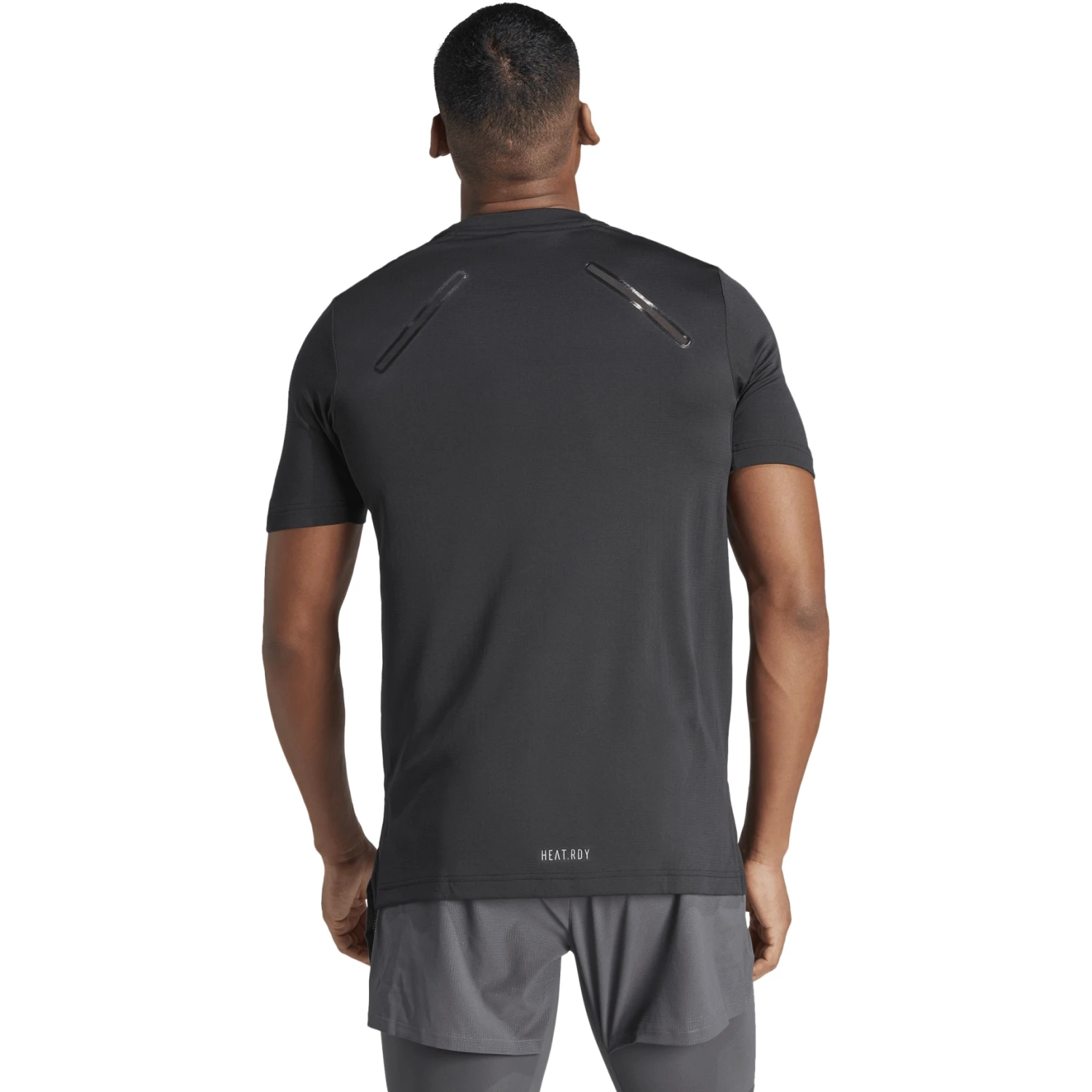 Adidas HEAT.RDY HIIT Elevated Training Shirt Heren - Zwart IM1099 4 Adidas HEAT.RDY HIIT Elevated Training Shirt Heren - Zwart IM1099 - Afbeelding 2