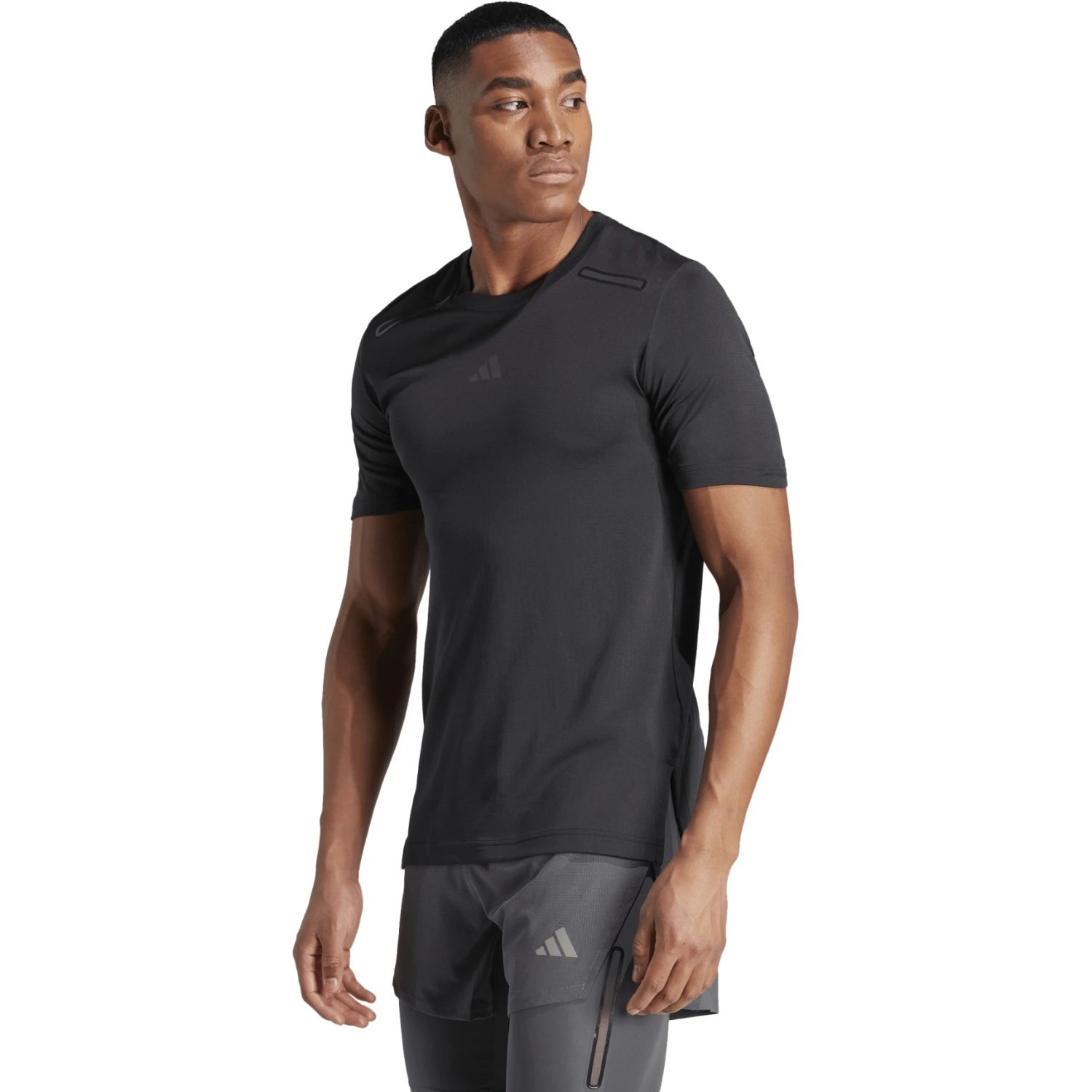 Adidas HEAT.RDY HIIT Elevated Training Shirt Heren - Zwart IM1099 5 Adidas HEAT.RDY HIIT Elevated Training Shirt Heren - Zwart IM1099 - Afbeelding 3