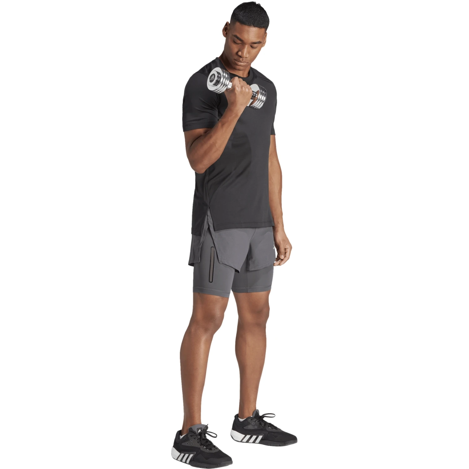 Adidas HEAT.RDY HIIT Elevated Training Shirt Heren - Zwart IM1099 6 Adidas HEAT.RDY HIIT Elevated Training Shirt Heren - Zwart IM1099 - Afbeelding 4