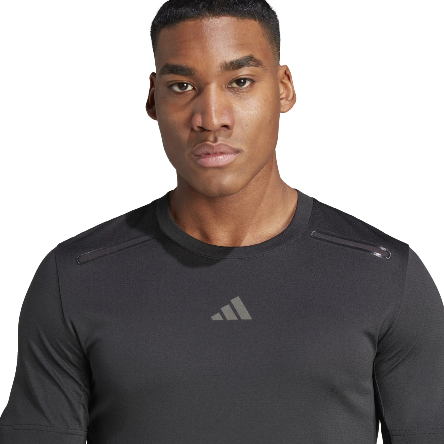 Adidas HEAT.RDY HIIT Elevated Training Shirt Heren - Zwart IM1099 7 Adidas HEAT.RDY HIIT Elevated Training Shirt Heren - Zwart IM1099 - Afbeelding 5