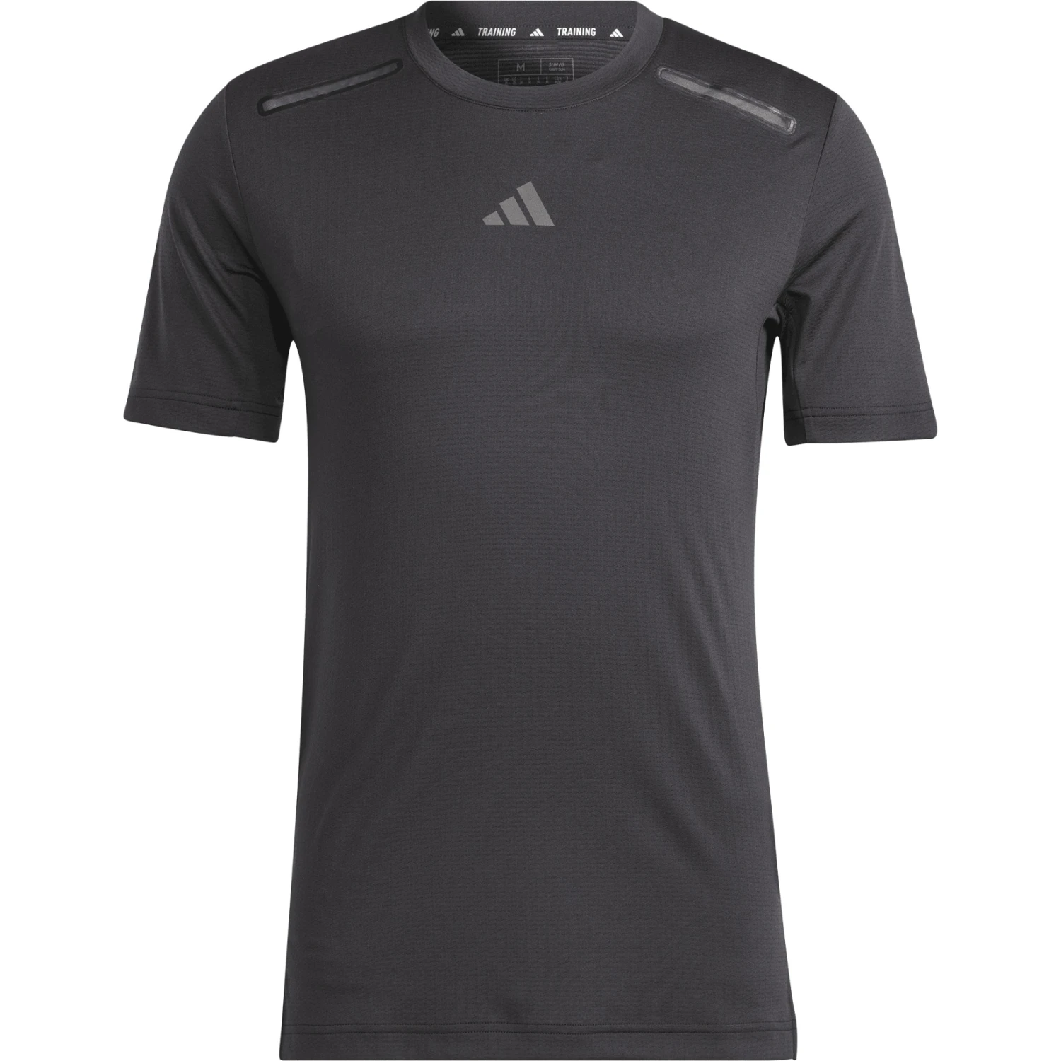 Adidas HEAT.RDY HIIT Elevated Training Shirt Heren - Zwart IM1099 10 Adidas HEAT.RDY HIIT Elevated Training Shirt Heren - Zwart IM1099 - Afbeelding 8