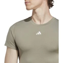 Adidas Techfit Training T-Shirt Heren - Silver IC2156 -Fitness-Mode Winkel adidas mens techfit training t shirt ic2156 6 1362103