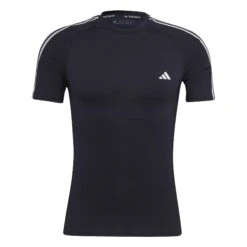 Adidas Techfit 3-Stripes Training T-Shirt Heren - Legend Ink HJ9911