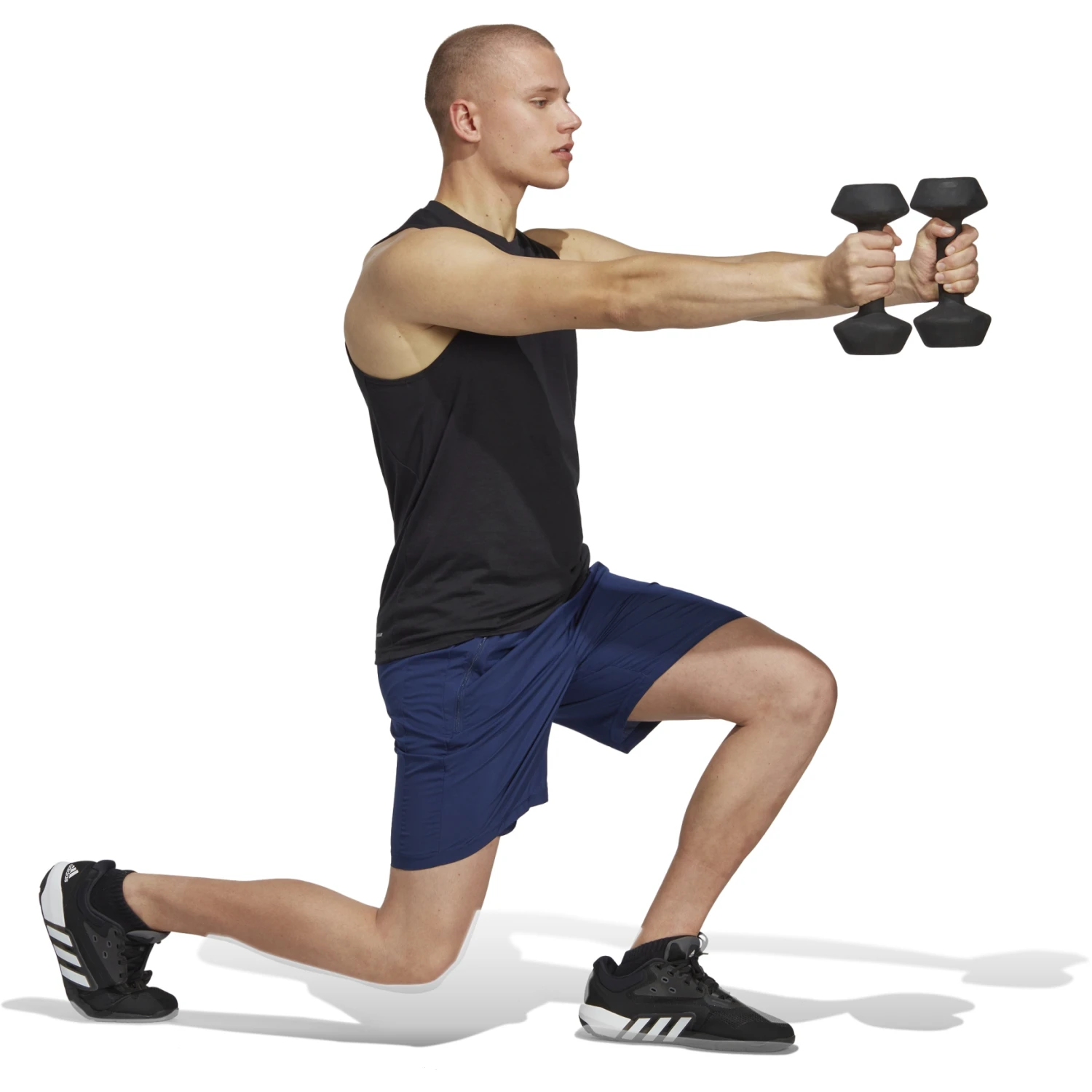 Adidas Train Essentials Feelready Training Tanktop Heren - Black/white IC6945 8 Adidas Train Essentials Feelready Training Tanktop Heren - Black/white IC6945 - Afbeelding 6