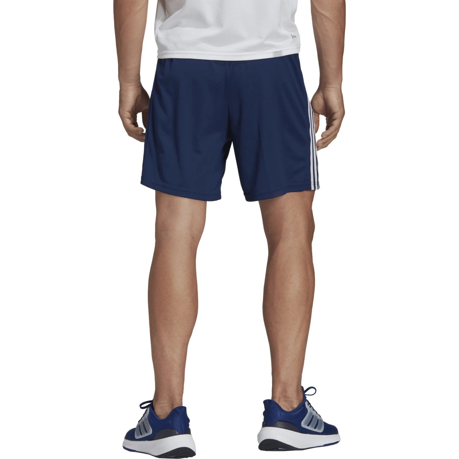 Adidas Train Essentials Piqué Korte Broek Heren - Dark Blue/white IB8112 5 Adidas Train Essentials Piqué Korte Broek Heren - Dark Blue/white IB8112 - Afbeelding 3