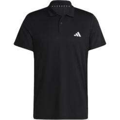 Adidas Train Essentials Polo Shirt Heren - Zwart/wit IB8103 -Fitness-Mode Winkel adidas mens train essentials polo shirt black white ib8103 2 1368734