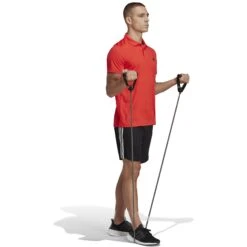 Adidas Train Essentials Polo Shirt Heren - Bright Red/black IB8106 -Fitness-Mode Winkel adidas mens train essentials polo shirt bright red black ib8106 4 1368745