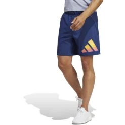 Adidas Train Icons 3-Bar Training Shorts Heren - Dark Blue IC5498 -Fitness-Mode Winkel adidas mens train icons 3 bar training shorts dark blue ic5498 1 1369767
