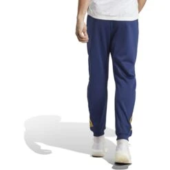Adidas Train Icons 3-Stripes Broek Heren - Dark Blue IC5490 -Fitness-Mode Winkel adidas mens train icons 3 stripes joggers dark blue ic5490 2 1371314