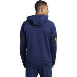 Adidas Train Icons 3-Stripes Training Hoodie Heren - Dark Blue IC5494 -Fitness-Mode Winkel adidas mens train icons 3 stripes training hoodie dark blue ic5494 2 1359390