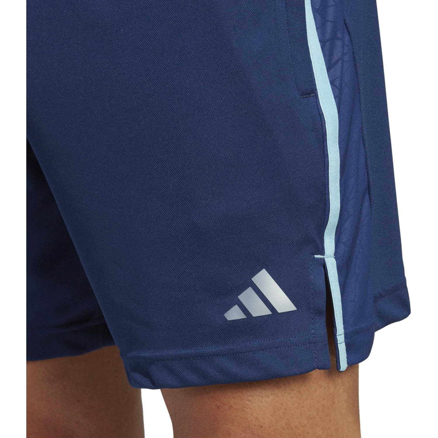 Adidas Workout Base 7" Shorts Heren - Dark Blue/pre Blue/transparent IB7893 4 Adidas Workout Base 7" Shorts Heren - Dark Blue/pre Blue/transparent IB7893 - Afbeelding 2