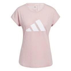 Adidas 3-Streifen Training T-Shirt Dames - Wonder Mauve/white HB6281 13 Adidas 3-Streifen Training T-Shirt Dames - Wonder Mauve/white HB6281 -Fitness-Mode Winkel adidas womens 3 bar tee wonder mauve white hb6281 5 1104466