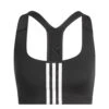 Adidas Powerimpact Training Logo Sport-BH Met Normale Ondersteuning Dames - Black/white HE9063 -Fitness-Mode Winkel adidas womens power mesh bra top black white he9063 1 1238214