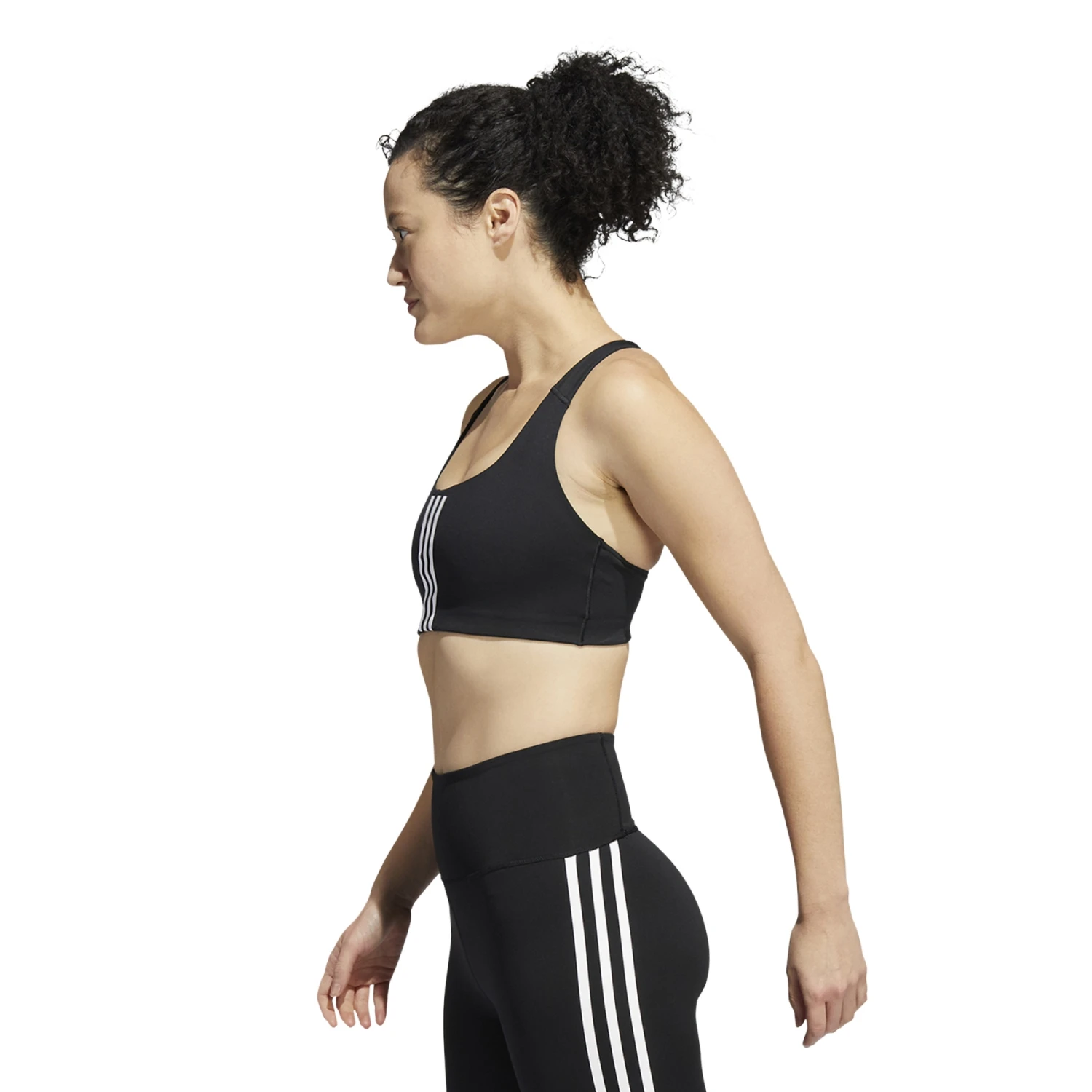 Adidas Powerimpact Training Logo Sport-BH Met Normale Ondersteuning Dames - Black/white HE9063 9 Adidas Powerimpact Training Logo Sport-BH Met Normale Ondersteuning Dames - Black/white HE9063 - Afbeelding 7