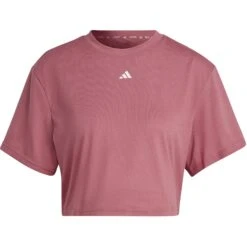Adidas Women's Studio Shirt - Pink String IB8563 13 Adidas Women's Studio Shirt - Pink String IB8563 -Fitness-Mode Winkel adidas womens studio shirt pink string ib8563 4 1373232