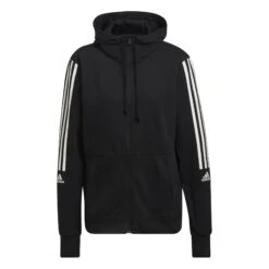 Adidas Made 4 Training Jas Met Capuchon Dames - Black HD1731 -Fitness-Mode Winkel adidas womens tech full zip hoodie black hd1731 4 1095665