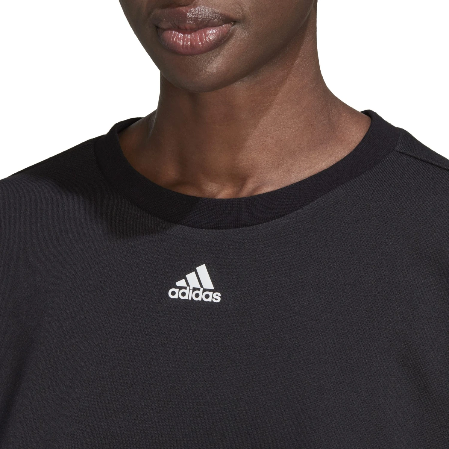 Adidas AEROREADY Studio Loose Sweatshirt Dames - Black/white HD8938 5 Adidas AEROREADY Studio Loose Sweatshirt Dames - Black/white HD8938 - Afbeelding 3