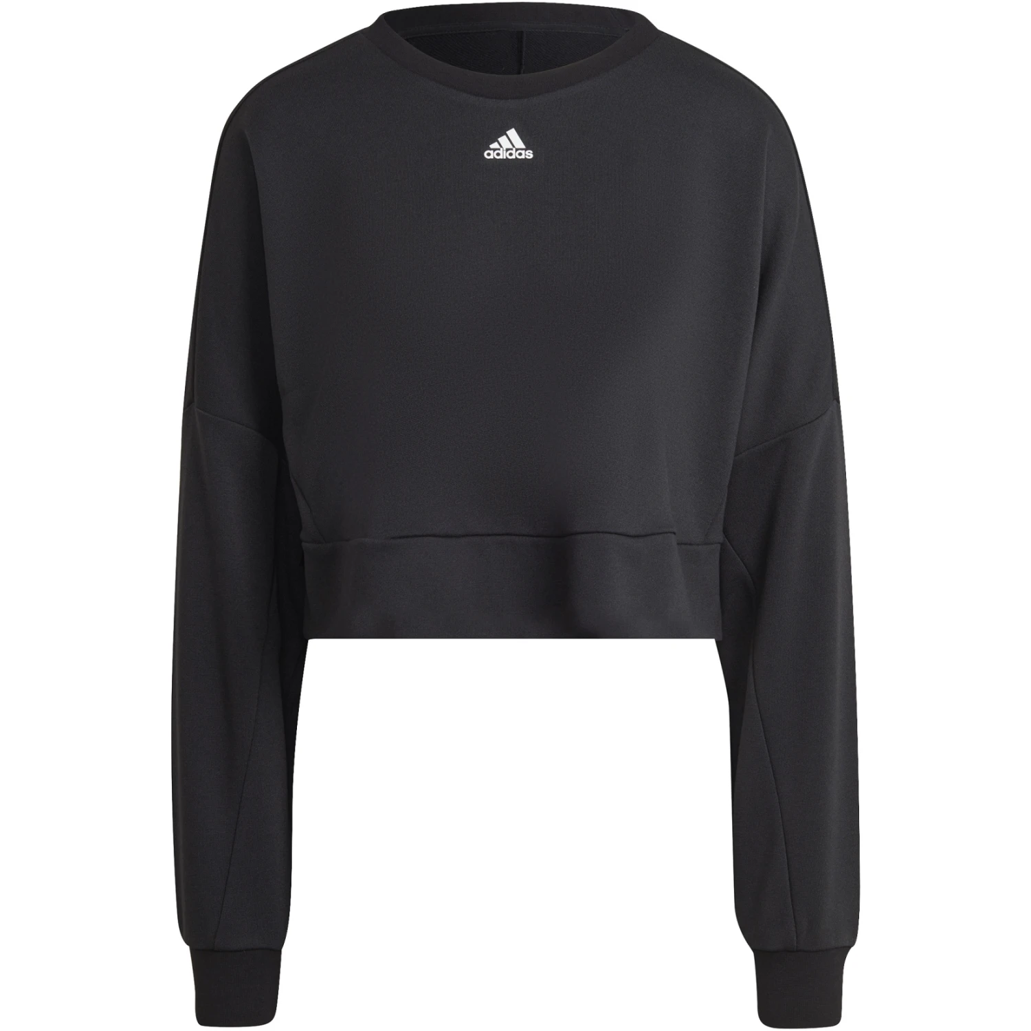Adidas AEROREADY Studio Loose Sweatshirt Dames - Black/white HD8938 8 Adidas AEROREADY Studio Loose Sweatshirt Dames - Black/white HD8938 - Afbeelding 6