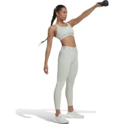 Adidas TERREX Tight Fit Vanish 7/8 Tights Dames - Linen Green HN9429 -Fitness-Mode Winkel adidas womens terrex tight fit vanish 7 8 tights linen green hn9429 3 1259970