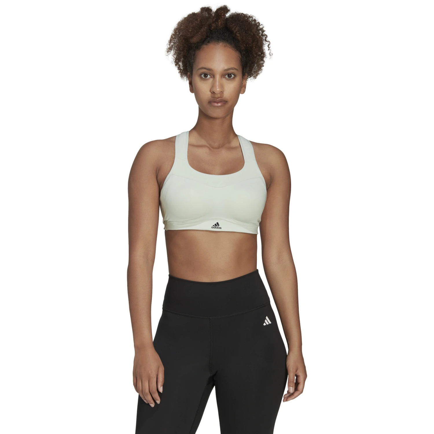 Adidas TLRD Impact Sport-BH Met Sterke Ondersteuning Dames - Cup Size DD - Linen Green/black HL8676 8 Adidas TLRD Impact Sport-BH Met Sterke Ondersteuning Dames - Cup Size DD - Linen Green/black HL8676 - Afbeelding 6